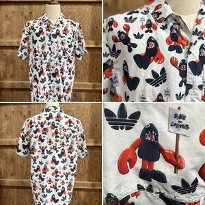 Adidas x Philip Colbert “Save The Lobster” Shirt · Size L Streetwear Art Collab